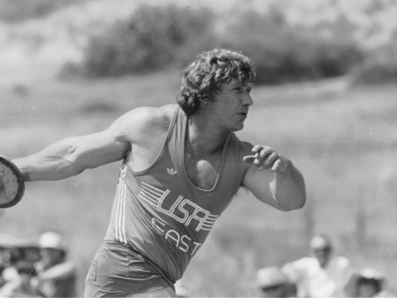 Considered by many to be the greatest modern Olympic competitor, Al Oerter is the first athlete to win four gold medals at four successive Olympiads and the only person to set Olympic Records each time. He won the Gold in Melbourne 1956, Rome 1960, Tokyo 1964 and Mexico City 1968 even though he was never the favorite and had never won the Olympic Trials.